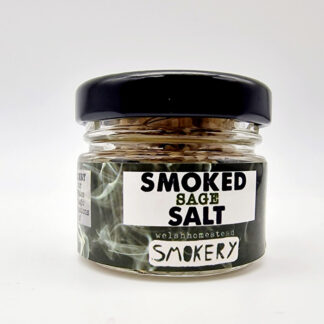 Welshhomestead Smokery - Smoked Sea Salt - Sage - 6x14g