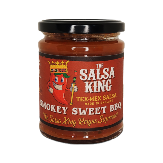 The Salsa King - Smokey Sweet BBQ Salsa - 6x340g
