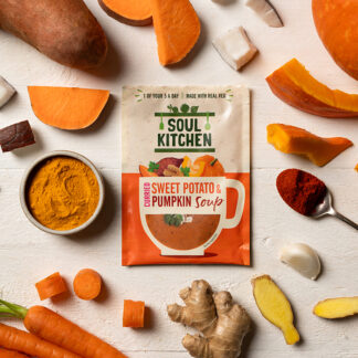 Soul Kitchen - Curried Sweet Potato & Pumpkin Soup - 12x25g