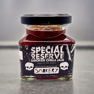 Welshhomestead Smokery - Chilli Jam - Smoked Special Reserve - 6x128g