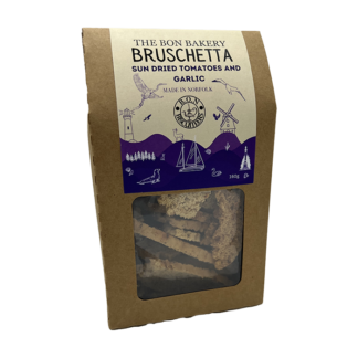 The Bon Bakery -  Sun Dried Tomatoes and Garlic Bruschetta - 8x160g