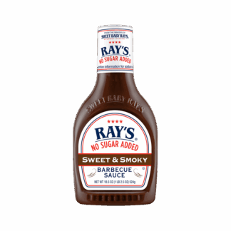 JDM Distributors -       Sweet Baby Ray's - No Sugar Added Sweet and Smoky BBQ Sauce - 6x524g