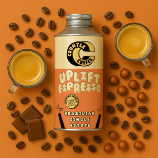 Counter Coffee - Tin - Uplift Espresso - Single Estate - Whole Bean - 6x350g