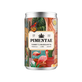 Pimentae - Premium Tequila Cocktails - Tommy's Margarita - 12x125ml Can