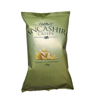 Fiddler's Lancashire Crisps - Turkey & Stuffing - 12x150g