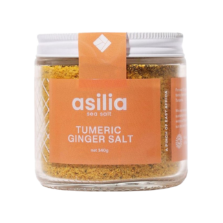Asilia Salt - Turmeric Ginger Salt - 6x140g