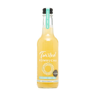 Twisted Kombucha - Cucumber, Mint & Lime - 12x330ml - Chilled Product