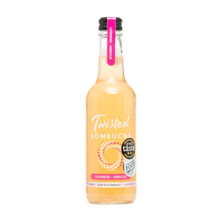Twisted Kombucha - Lavender & Hibiscus - 12x330ml - Chilled Product