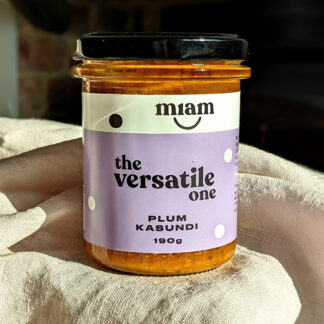 Miam - The Versatile One (Plum Kasundi) - 8x190g
