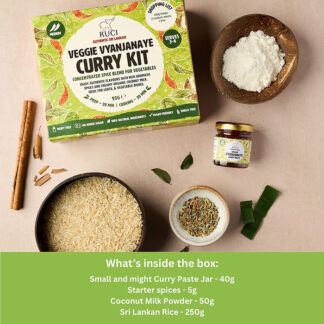 Ruci -    Vyanjanaya Curry Kit - 6x300g (includes 250g Rice)
