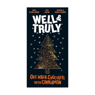 Well&Truly -    Oat M&lk - Christmas Chocolate Cinnamon - 10x90g