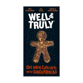 Well&Truly -    Oat M&lk - Christmas Chocolate Gingerbread - 10x90g