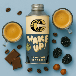 Counter Coffee - Tin - Wake Up - Italian Espresso - Whole Bean - 6x350g