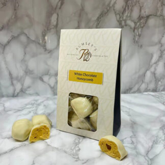 Rumsey's Handmade Chocolates -  White Chocolate Honeycomb - 24x125g