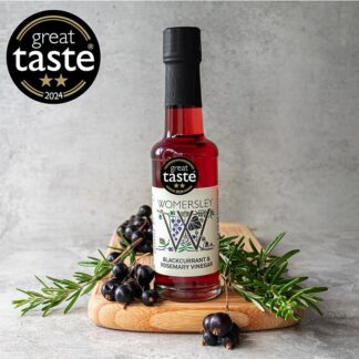 Womersley - Vinegar - Blackcurrant & Rosemary - 6x150ml