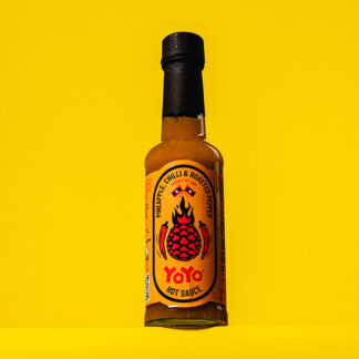 YoYo Laos Sauce -   Pineapple, Chilli & Roasted Pepper Hot Sauce - 6x150ml