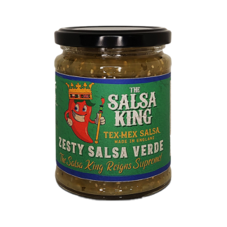 The Salsa King - Zesty Salsa Verde - 6x340g