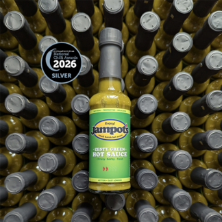 Jampot's - Zesty Green Hot Sauce - 6x150ml