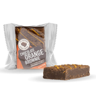 The Homemade Brownie Company - Single Pack - Chocolate Orange Brownie - 16x60g