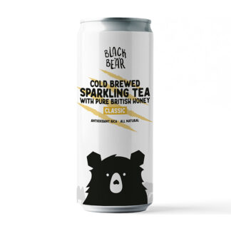 Black Bear Honey Co. - The Original Cold Brewed Sparkling Tea with Pure British Honey - 24x250ml