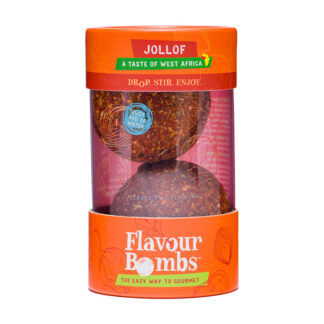 Flavour Bombs - Jollof Bomb Twin Pack - 6x144g