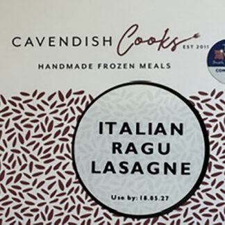 Cavendish Cooks - Italian Ragu Lasagne - 1x400g