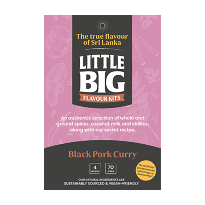 Little Big Flavour Kits - Black Pork Curry Kit - 6x31g