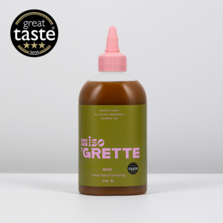Grette & Nnaise - Miso'grette - Miso and Sesame Vinaigrette - 6x250ml