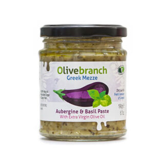 Olive Branch - Mezze - Aubergine & Basil Paste - 6x190g