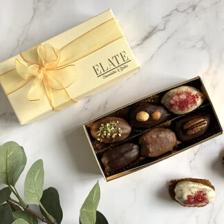 Elate Chocolates & Dates - Personal Chocolate Dates Gift Box - 1x167g