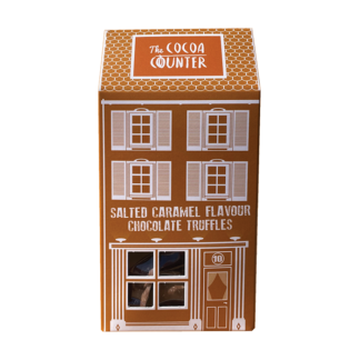 Pendragon -   The Cocoa Counter - Salted Caramel Flavour Chocolate Truffles - 9x150g