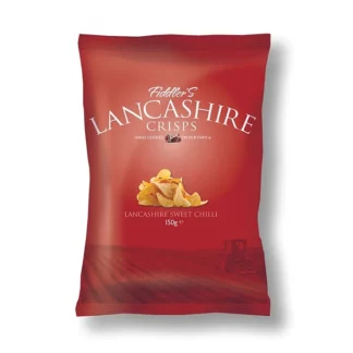 Fiddler's Lancashire Crisps - Sweet Chilli - 12x150g