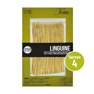 Just Gourmet - Filotea - Pasta (Egg) - Garlic & Parsley Linguine - 20x250g