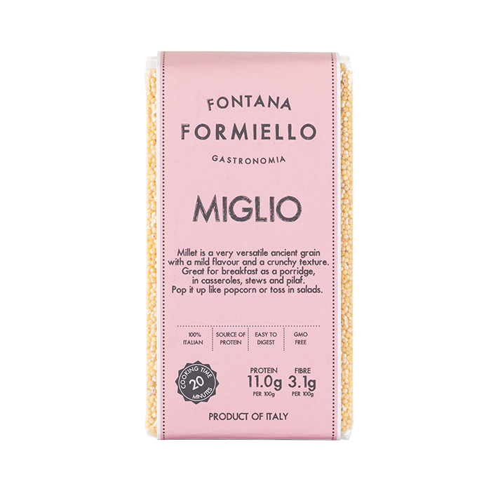 Fontana FORMIELLO Gastronomia - Grain - Miglio (Hulled Millet) - 8x500g