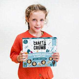 Craft & Crumb - Winter Wonderland Biscuits & Craft Kit x 6