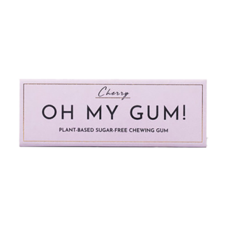 OH MY GUM! -  Cherry Chewing Gum - 12x19g (10 Pieces per Pack)