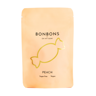 OH MY GUM! - BONBONS - Peach - 10x32g