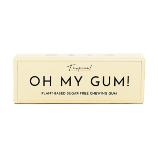 OH MY GUM! -  Tropical Chewing Gum - 12x19g (10 Pieces per Pack)