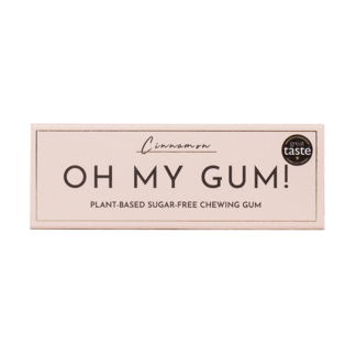 OH MY GUM! -  Cinnamon Chewing Gum - 12x19g (10 Pieces per Pack)