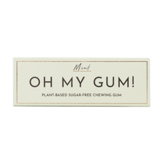 OH MY GUM! -  Mint Chewing Gum - 12x19g (10 Pieces per Pack)