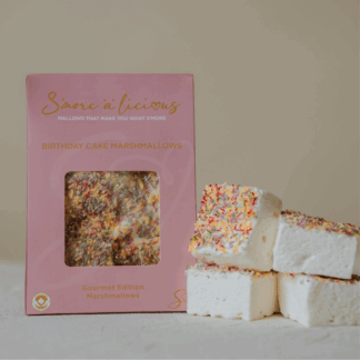 S'more'a'licious - Birthday Cake Jumbo Marshmallows - 6x130g