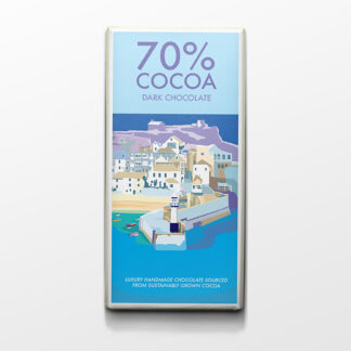 Kernow - Becky Bettesworth - Dark 70% Bar - 20x100g