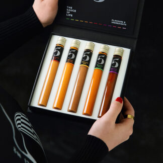 Chilli No. 5 - BBQ Sauce Collection – Gourmet BBQ Sauce Gift Set - 24x(5x25ml)