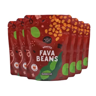 The Honest Bean Co - Fava Beans - BBQ - 6x120g