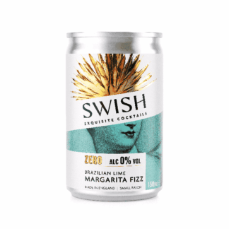 SWISH EXQUISITE COCKTAILS - Brazilian Lime Margarita Fizz - Zero - 0% alc vol - 12x150ml - Can