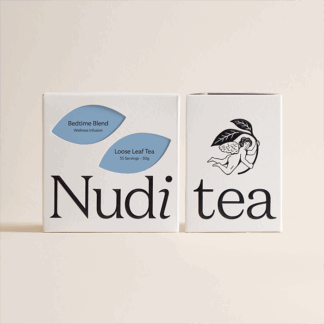 Nuditea - Bedtime Blend - Wellness Teas - Loose Leaf Tea - 6x50g