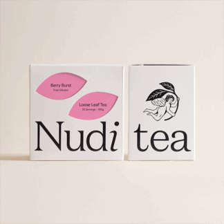 Nuditea - Berry Burst - Loose Leaf Tea - 6x100g