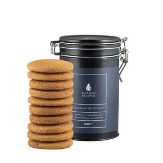 Burren Balsamics - Biscuits - Ginger Crunch - 12x200g Tins