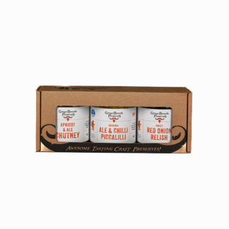 GingerBeard's Preserves -   Cheese Lover Gift Box 4x(3x190g)