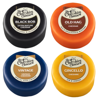 Cheshire Cheese Co - Introductory Offer - Black Bob / Gincello / Old Hag / Vintage - 4x(6x200g)